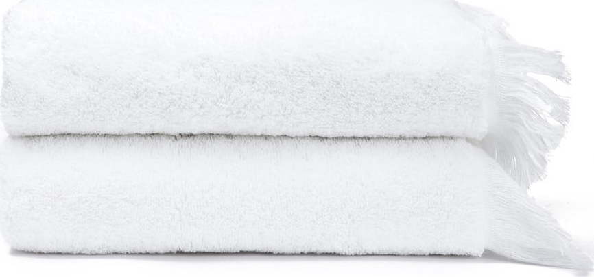 Sada 2 bílých ručníků ze 100% bavlny Bonami Selection