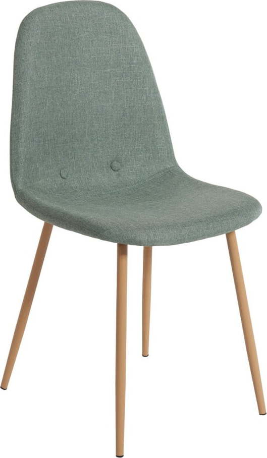 Sada 2 zelenošedých jídelních židlí Bonami Essentials Lissy Bonami Essentials