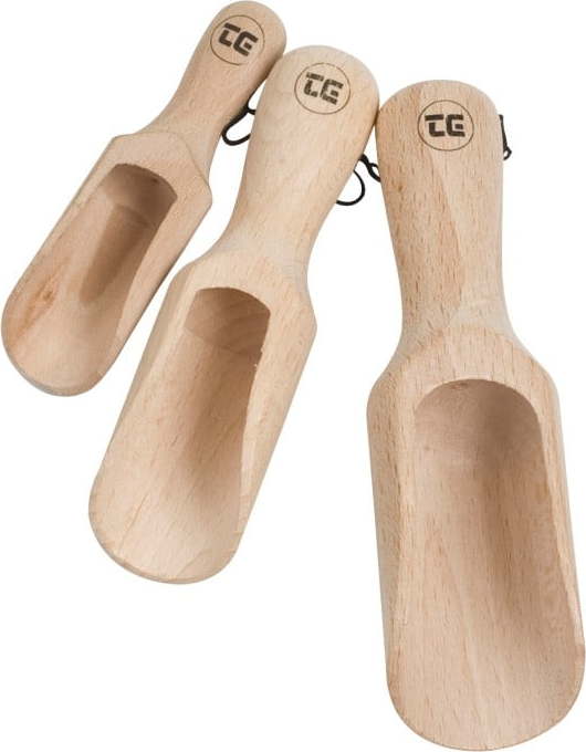 Sada 3 kuchyňských odměrek z bukového dřeva T&G Woodware T&G Woodware