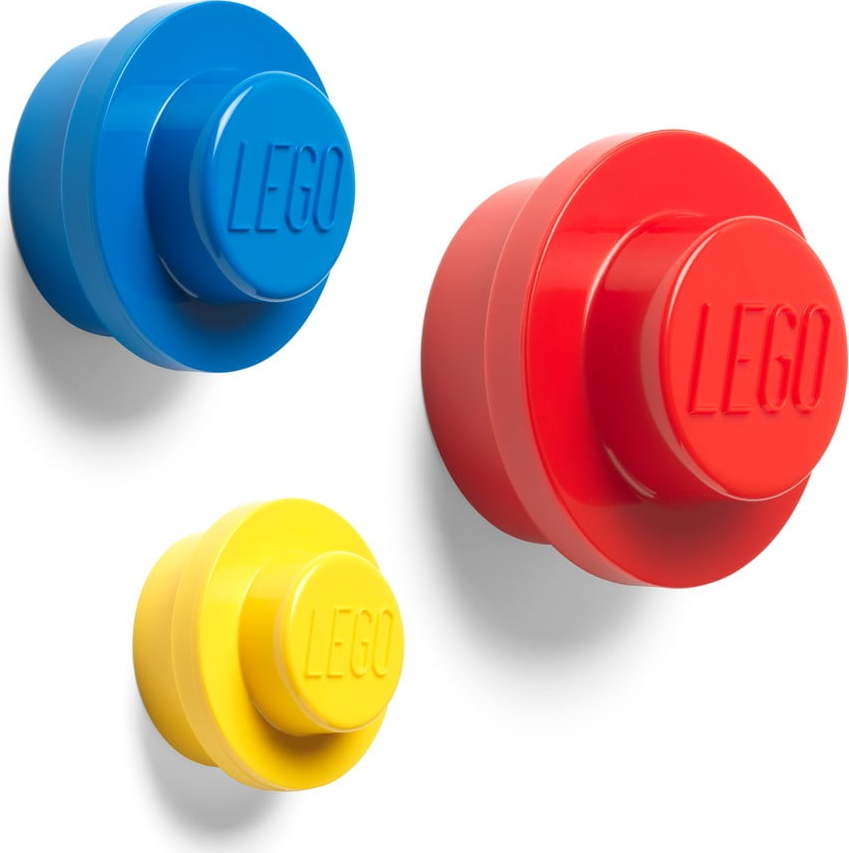 Sada 3 věšáků na zeď LEGO® Colour LEGO