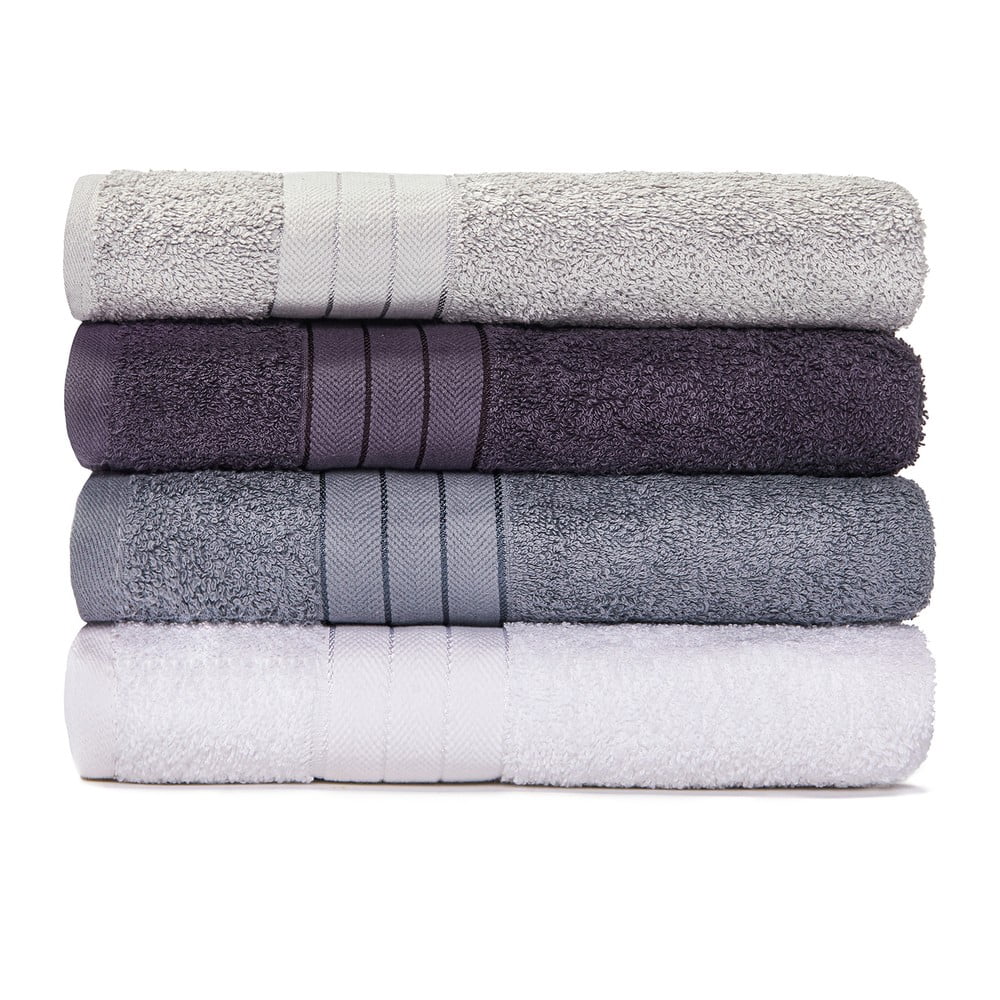 Sada 4 bavlněných ručníků Bonami Selection Prato