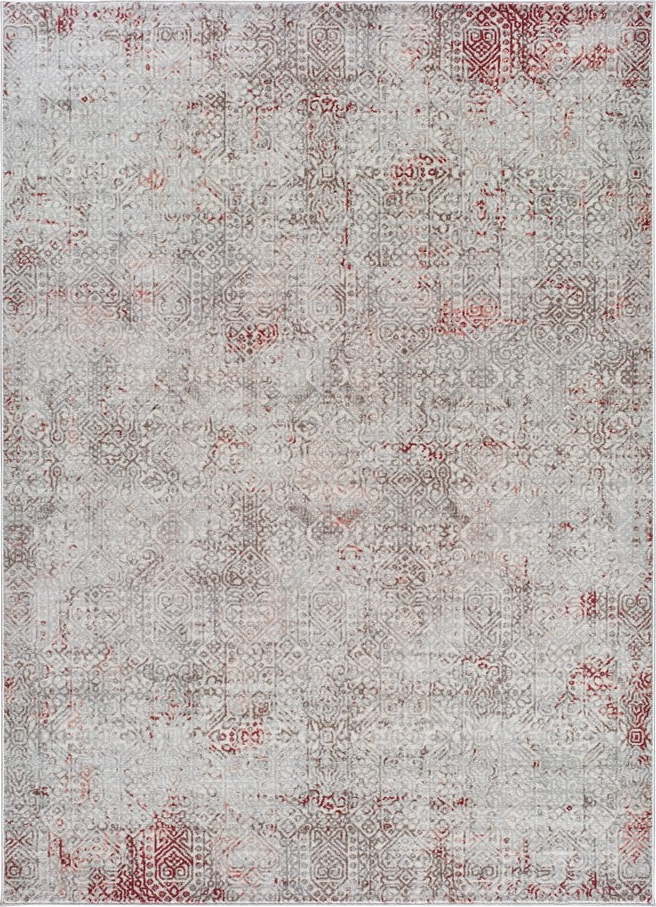 Šedo-růžový koberec Universal Babek