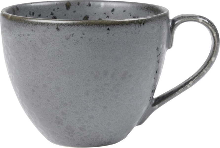 Šedý kameninový šálek na čaj Bitz Mensa