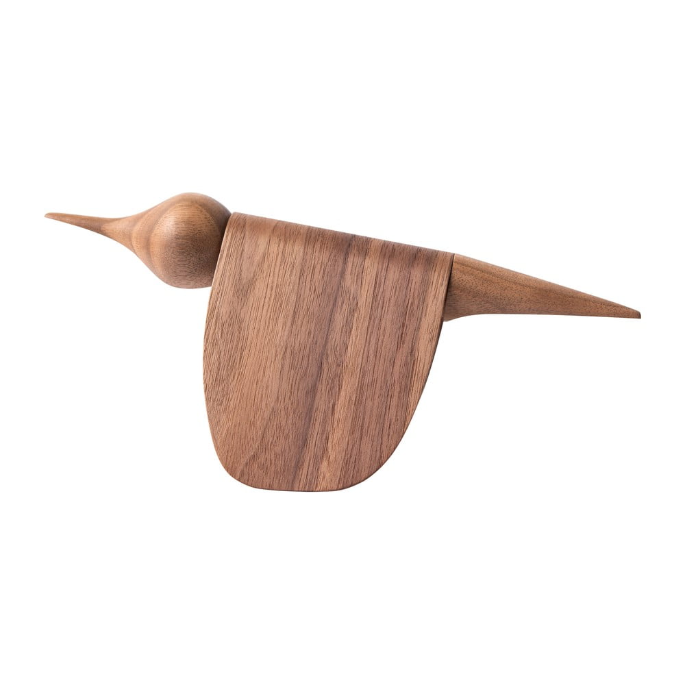 Soška ve tvaru ptáčka z ořechového dřeva Gazzda Gazzda