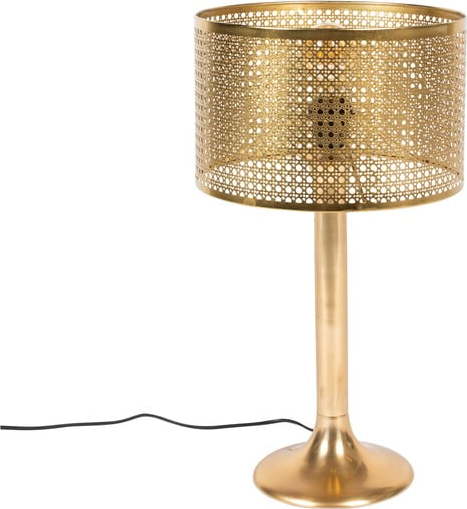 Stolní lampa ve zlaté barvě Dutchbone Barun Dutchbone
