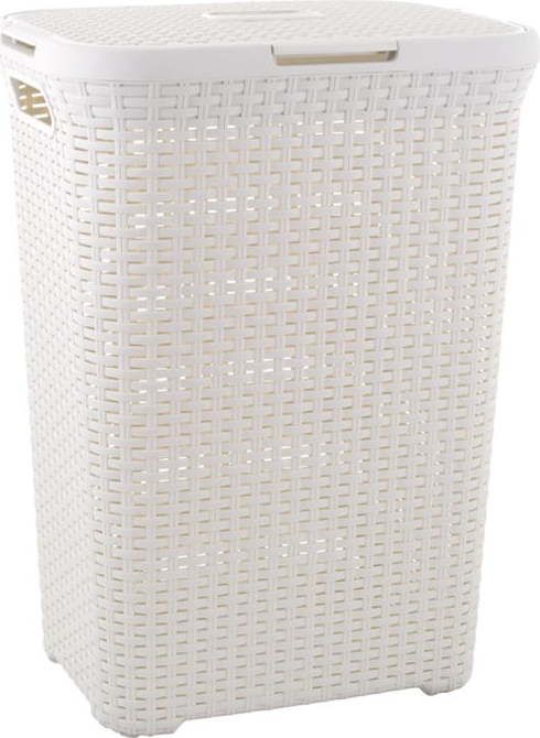 Světle krémový koš na prádlo Curver Hamper