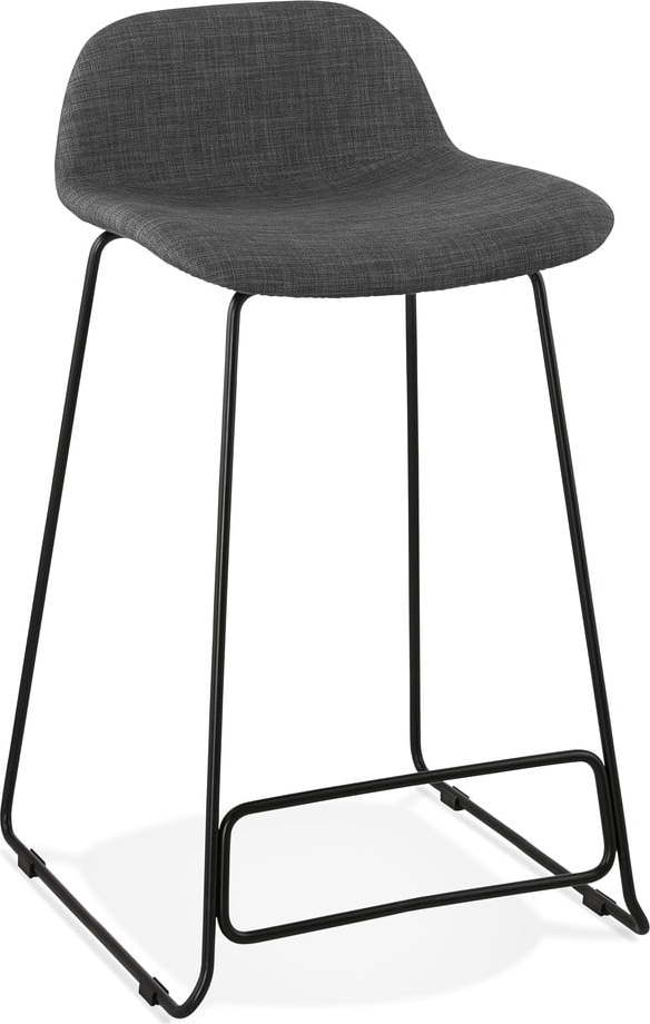 Tmavě šedá barová stolička Kokoon Vancouver Mini