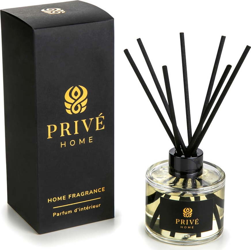 Tyčinkový difuzér Privé Home Black Wood