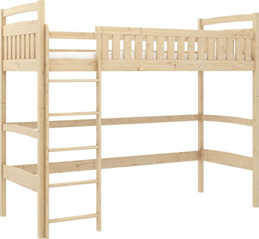 Vyvýšená dětská postel 80x200 cm Mia - Lano Meble Lano Meble
