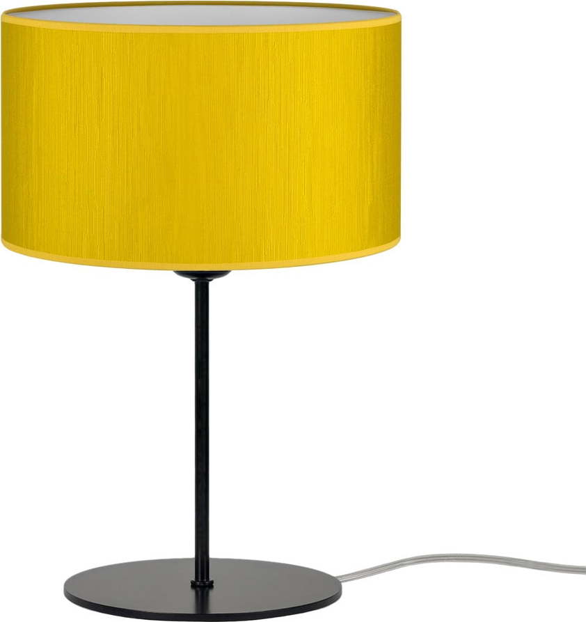 Žlutá stolní lampa Bulb Attack Doce S