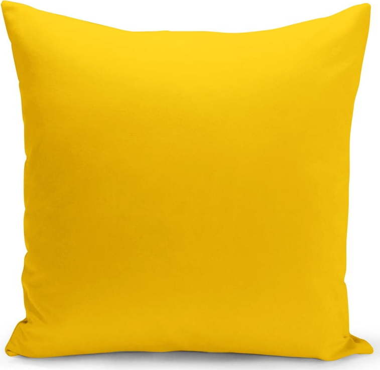 Žlutý dekorativní povlak na polštář Kate Louise Lisa