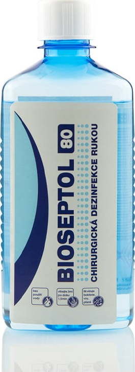 Antibakteriální dezinfekce Bioseptol 80