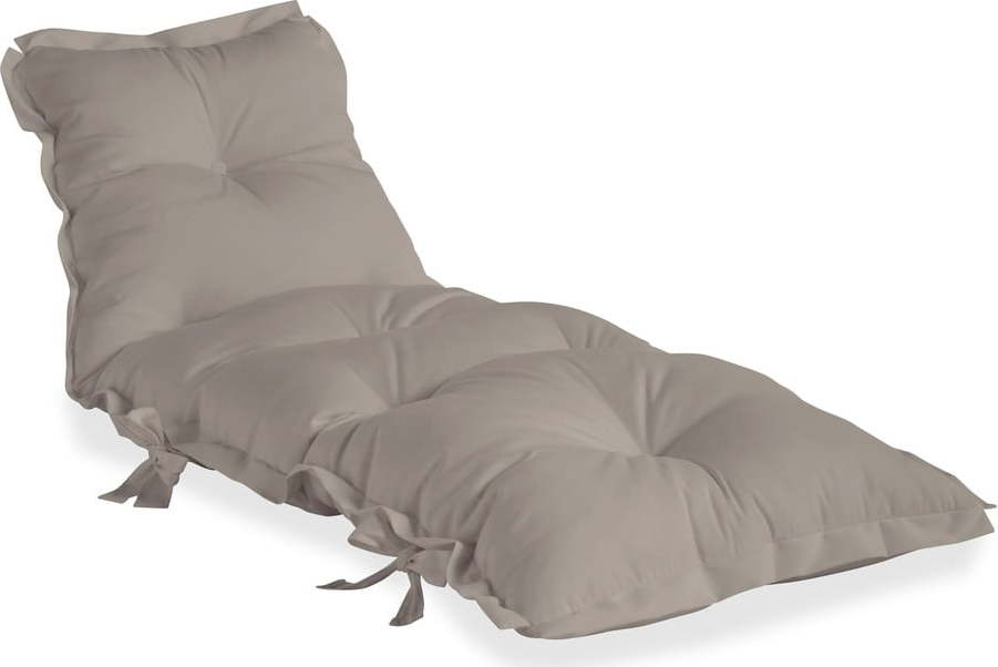 Béžový variabilní futon vhodný do exteriéru Karup Design OUT™ Sit&Sleep Beige Karup Design