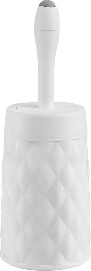 Bílý WC kartáč Addis Diamond Finish Toilet Brush Addis