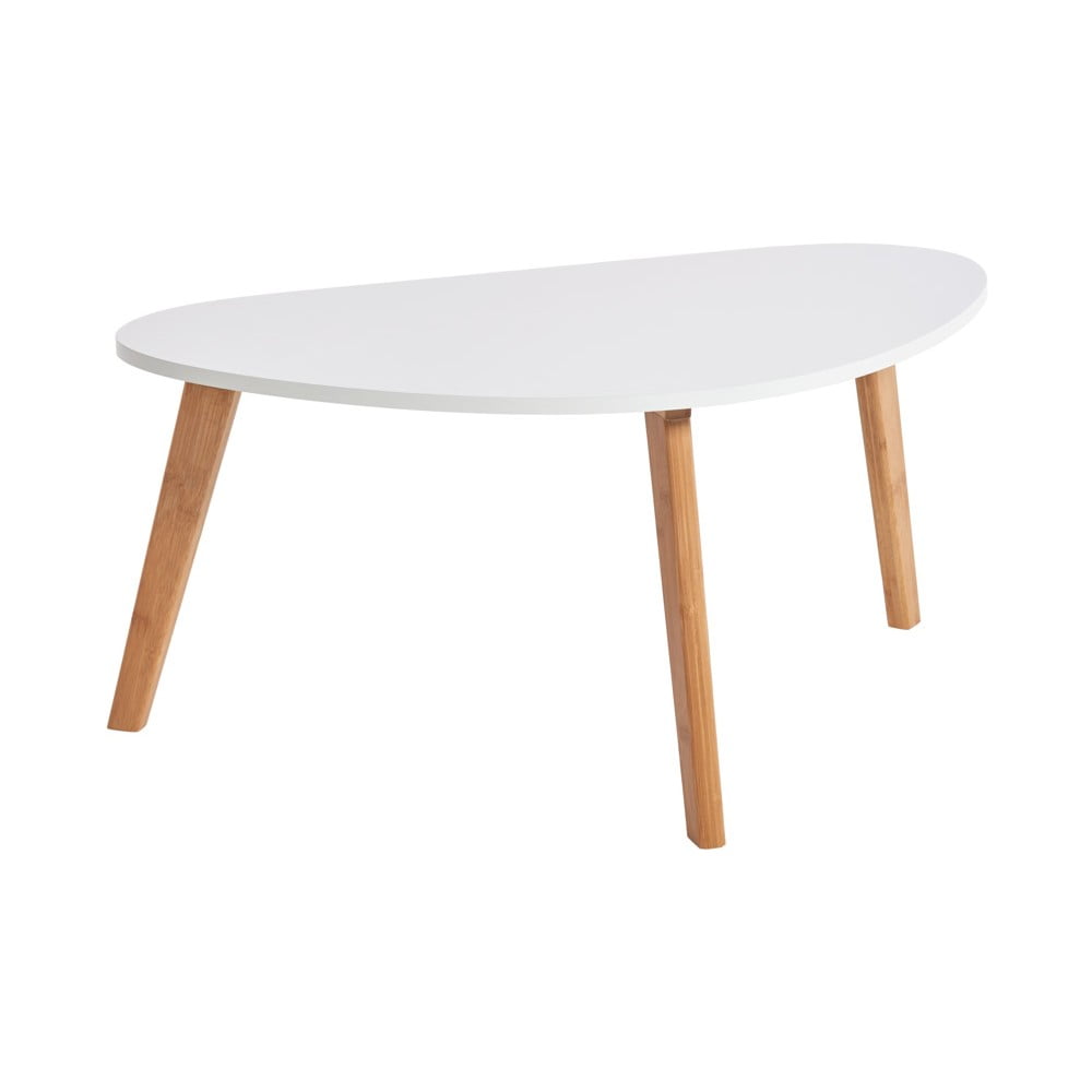 Bílý konferenční stolek Bonami Essentials Skandinavian