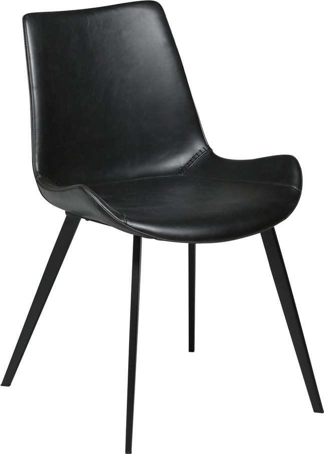 Černá jídelní židle z imitace kůže DAN–FORM Denmark Hype ​​​​​DAN-FORM Denmark