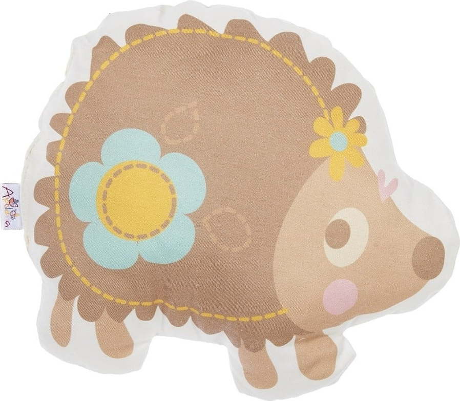 Dětský polštářek s příměsí bavlny Mike & Co. NEW YORK Pillow Toy Hedgehog