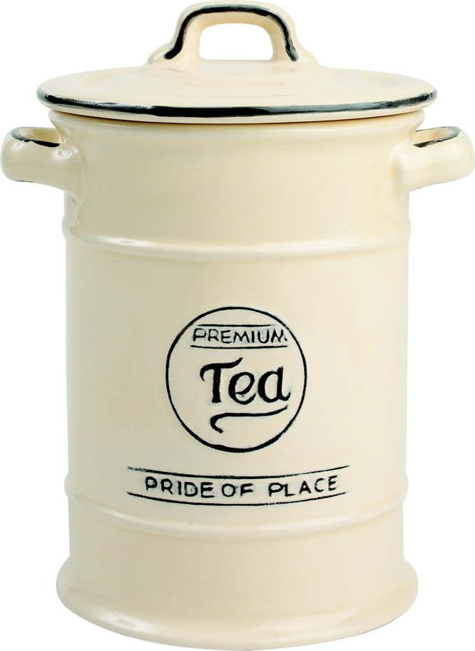 Krémová keramická dóza na čaj T&G Woodware Pride Of Place T&G Woodware