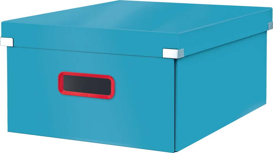 Modrá úložná krabice Leitz Cosy Click & Store
