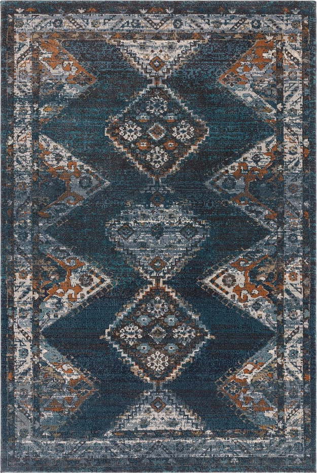 Modrý koberec 230x155 cm Zola - Asiatic Carpets Asiatic Carpets