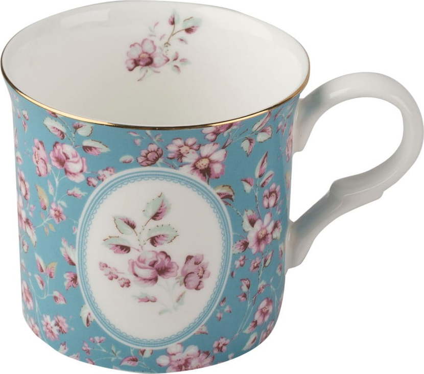 Modrý porcelánový hrnek Creative Tops Ditsy