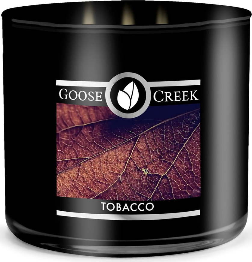 Pánská vonná svíčka v dóze Goose Creek Tobacco