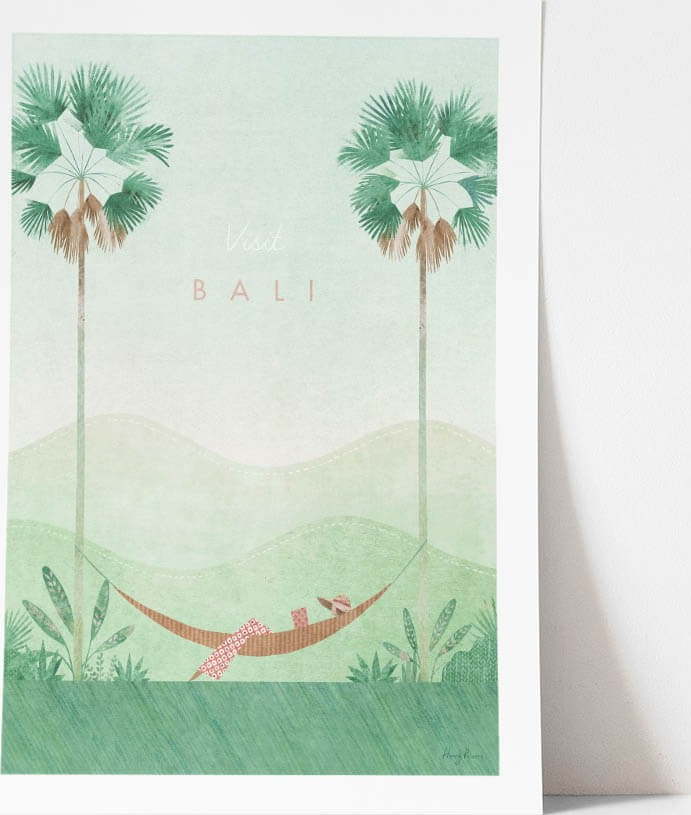 Plakát Travelposter Bali