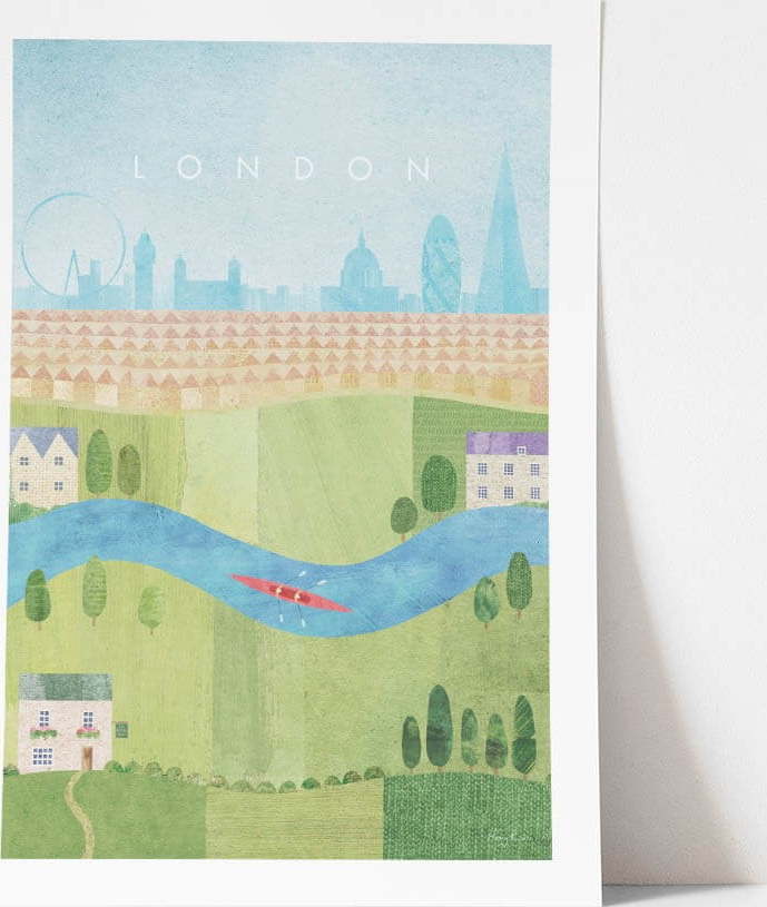 Plakát Travelposter London II