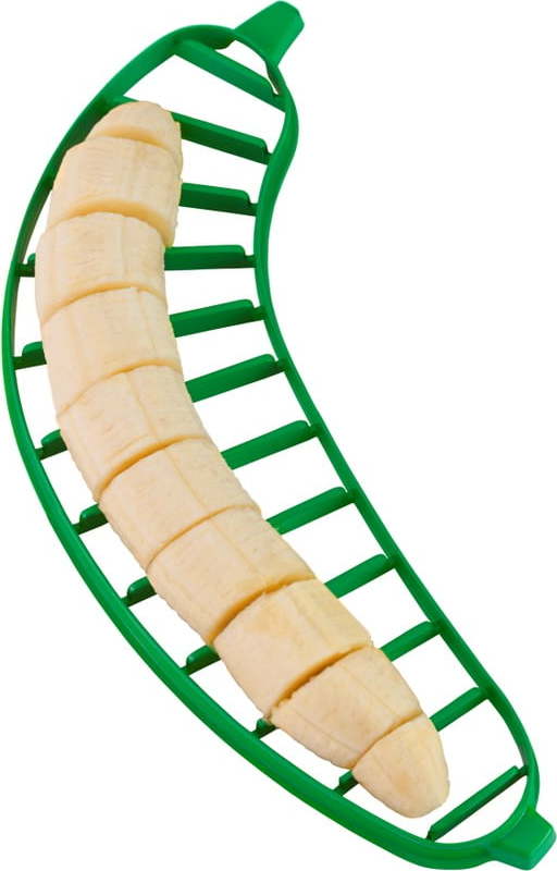 Plastový dvojitý kráječ na banán Metaltex Bannana Metaltex