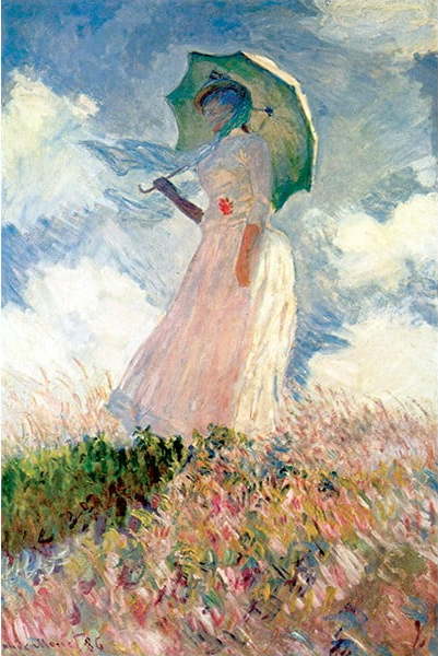 Reprodukce obrazu Claude Monet - Woman with Sunshade