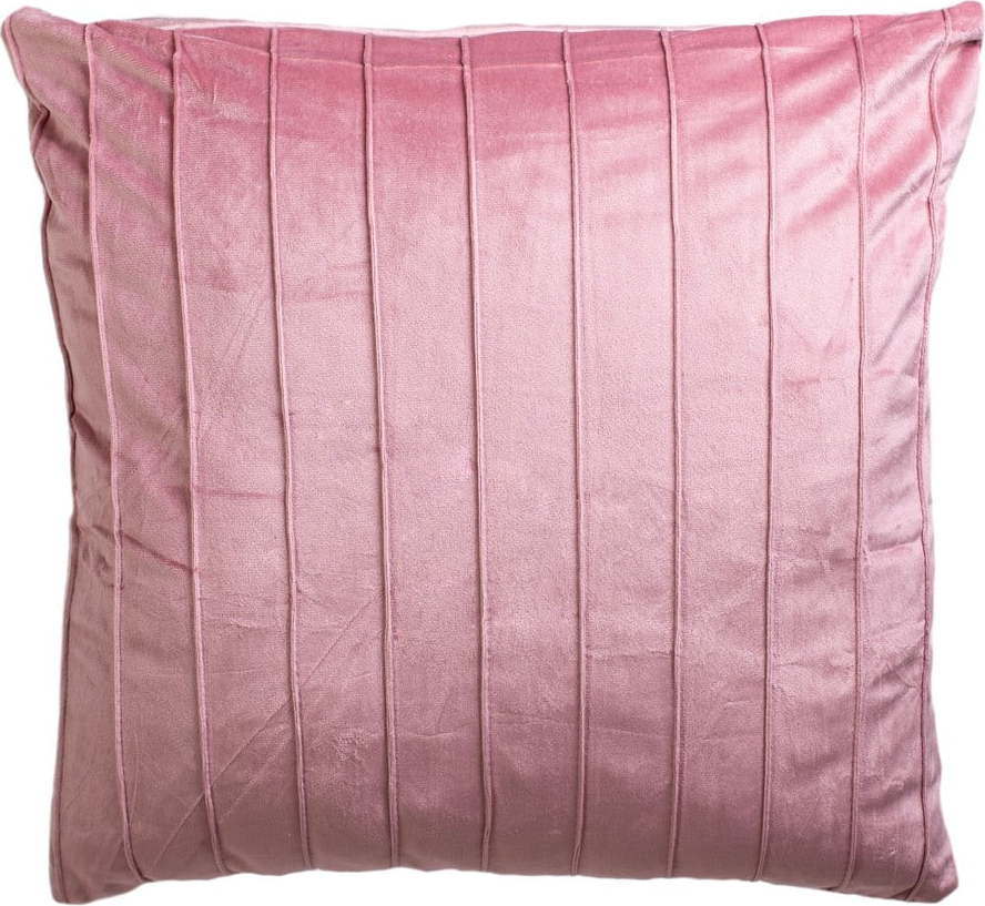 Růžový dekorativní polštář JAHU collections Stripe