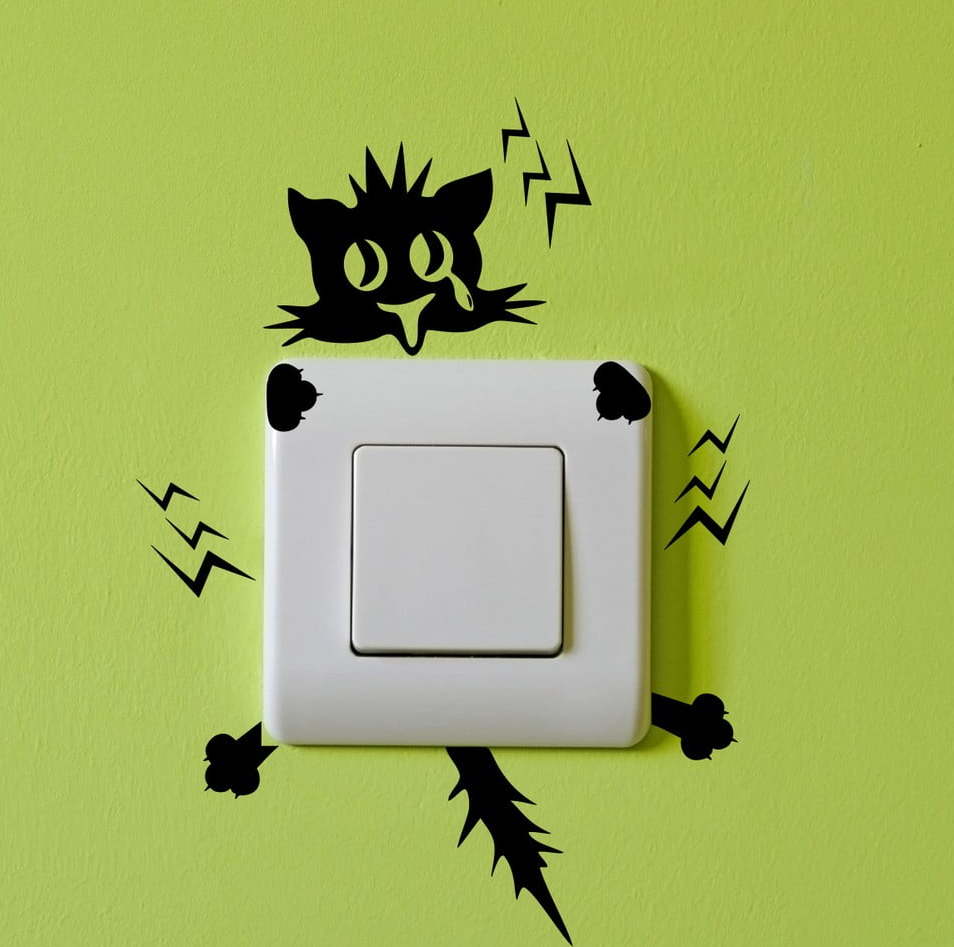 Samolepka Ambiance Plug Kitten Electro Ambiance