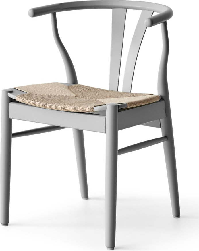 Světle šedá jídelní židle z bukového dřeva Findahl by Hammel Freja Hammel Furniture