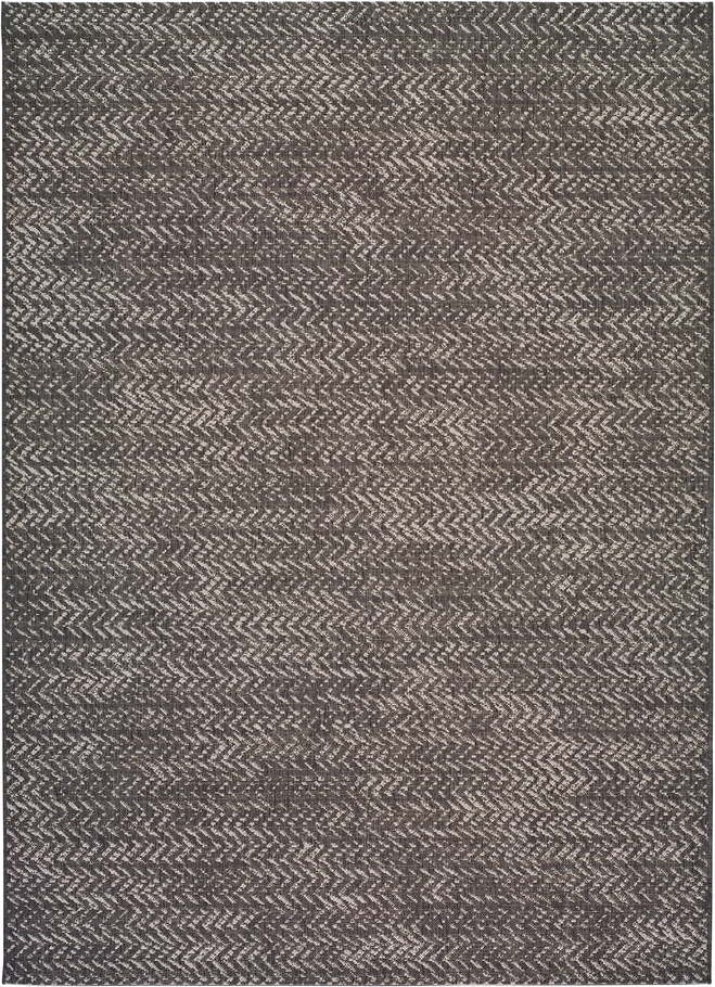 Tmavě hnědý venkovní koberec Universal Panama