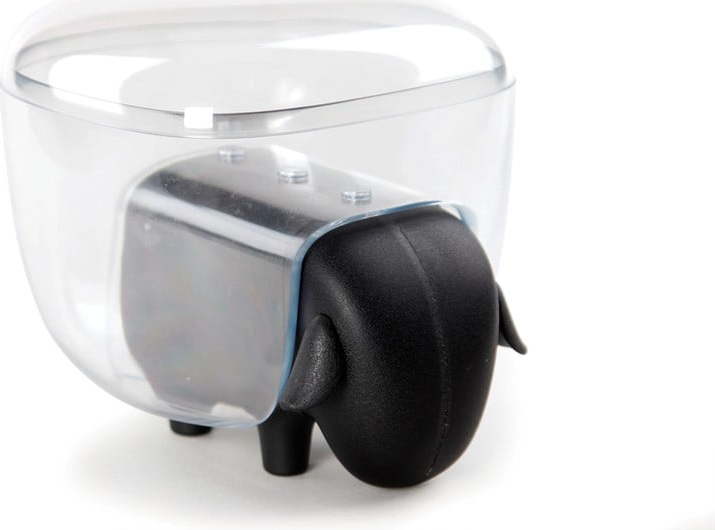 Transparentní víceúčelová dóza ve tvaru ovečky Qualy&CO Sheepshape Container Qualy