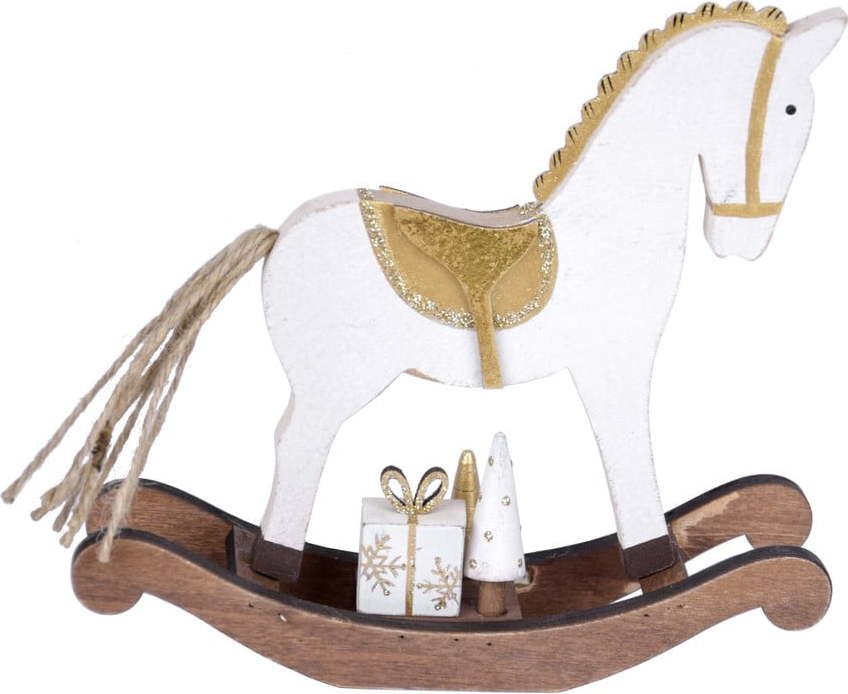 Vánoční figurka houpacího koníka Ego Dekor Ego Dekor