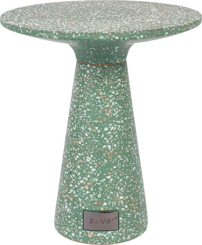 Zelený odkládací stolek vhodný do exteriéru Zuiver Victoria