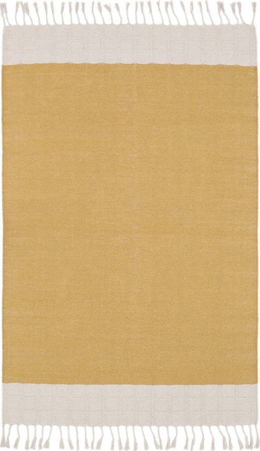 Žlutý koberec 150x100 cm Lucia - Nattiot Nattiot