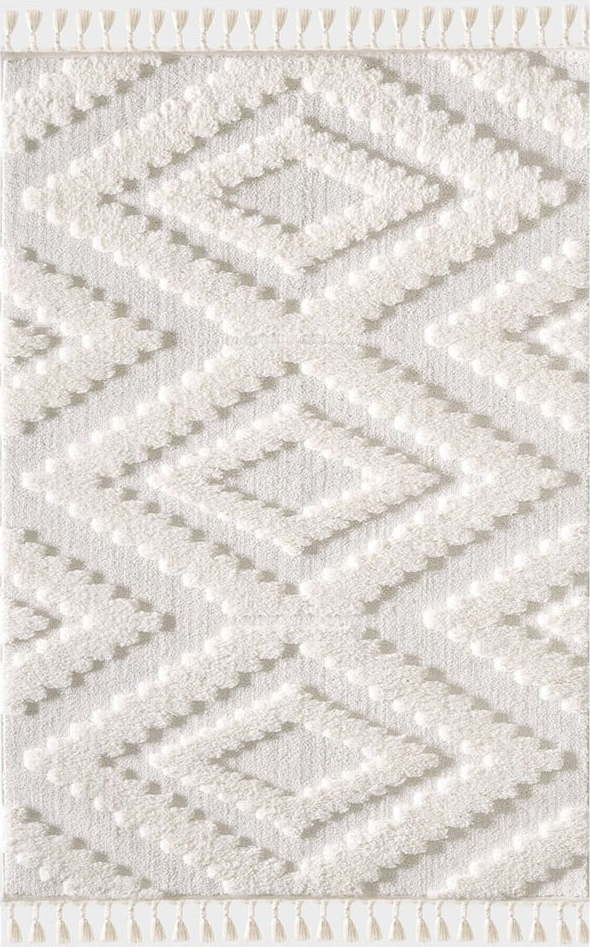 Béžový koberec 150x80 cm Shaggy - Mila Home Mila Home