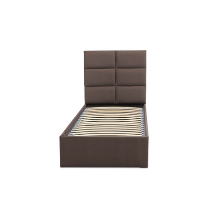 Čalouněná postel TORES bez matrace rozměr 90x200 cm Kakao Signal-nabytek