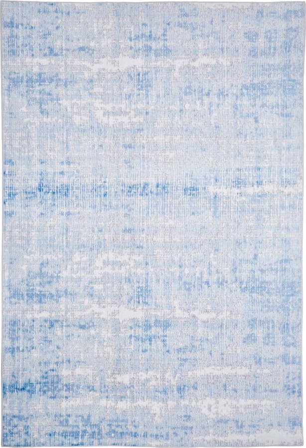 Šedo-modrý koberec Floorita Abstract