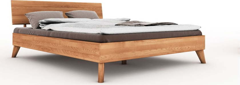 Dvoulůžková postel z bukového dřeva 160x200 cm Greg 1 - The Beds The Beds