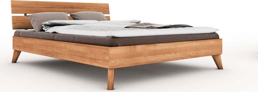 Dvoulůžková postel z bukového dřeva 180x200 cm Greg 2 - The Beds The Beds