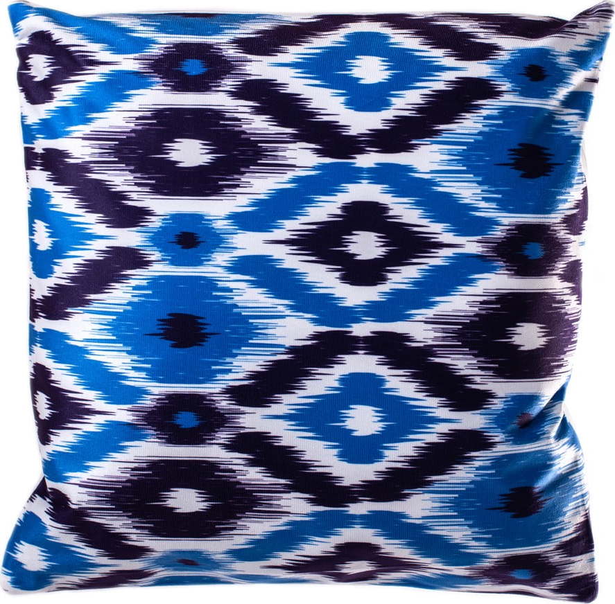 Modrý dekorační polštář 45x45 cm Aztek - JAHU collections JAHU collections