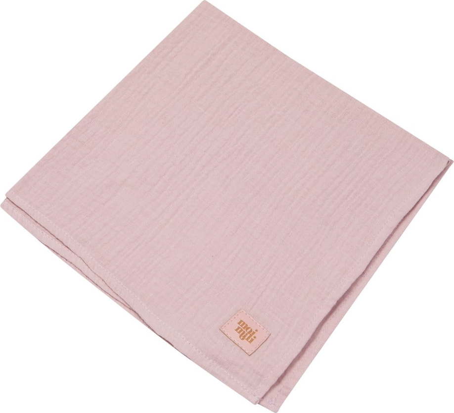 Mušelínové pleny v sadě 2 ks Baby Pink - Moi Mili Moi Mili