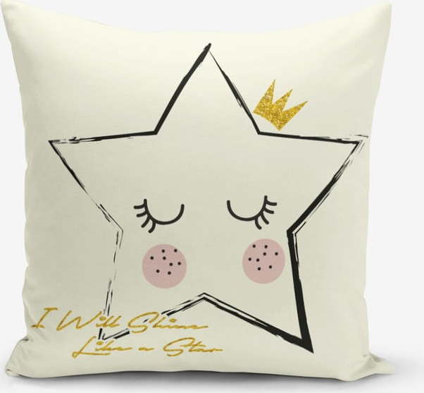 Dětský povlak na polštář Modern Star - Minimalist Cushion Covers Minimalist Cushion Covers