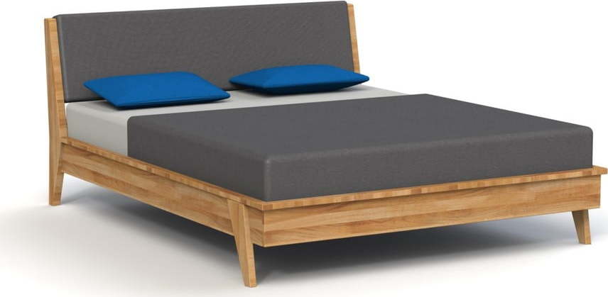 Dvoulůžková postel z dubového dřeva 200x200 cm Retro 1 - The Beds The Beds