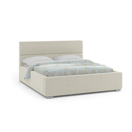 Čalouněná postel NEVADA 180x200 cm Krémová KOLA