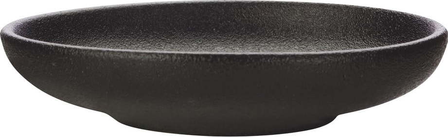 Černá keramická miska na omáčku Maxwell & Williams Caviar Round