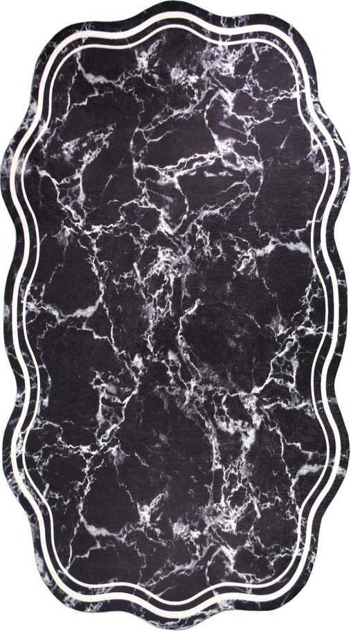 Černý koberec 180x120 cm - Vitaus Vitaus